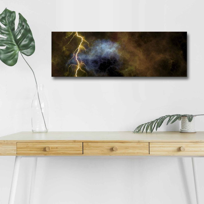 Wallity Lienzo Decorativo Iluminado con LED 30 x 90 cm Multicolor Wallity Lienzo Decorativo Iluminado con LED 30 x 90 cm Multicolor
